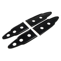 MP 645 Trunk Hinge Pads, 1-1/2 in. Wide x 7-7/8 in. Long, Set Of 4