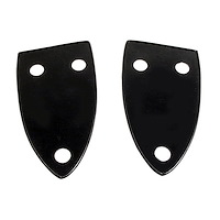 MP 651 Headlight Base To Fender Pads, 4 in. Wide x 7-1/4 in. Long