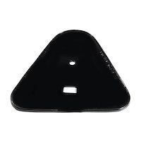 MP 654-A License Plate Bracket Pad, 5-1/4 in. Wide x 5 in. Long, Each