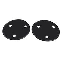 MP 670 Headlight Pads, 5-1/2 in. O.D, Pair