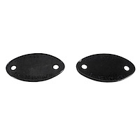 MP 672 Headlight Pads, 2-3/8 in. Wide x 4-1/8 in. Long, Pair