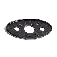MP 683-B Hood Latch Pad, 1-1/4 In, Wide x 2-1/4 In, Long, Each.