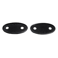 MP 705 Headlight Bar Pads, 1-3/4 in. Wide x 3-3/8 in. Long, Pair