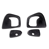 MP 716 Door Handle Pads, 2-1/2 in. Long & 1-1/2 in. Long, Set R&L