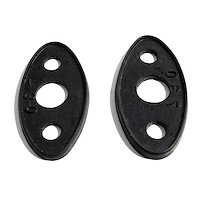 MP 730 Door Handle Pads, 1-3/8 in. Wide x 2-5/8 in. Long, Pair
