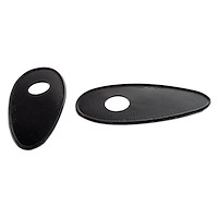 MP 798-N Headlight Pads, 6-5/16 in. Long x 2-13/16 in. Wide, Pair
