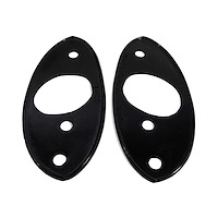 MP 824-P Headlight Pads, 3-1/2 in. Wide x 7-5/8 in. Long, Pair