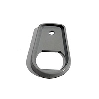 MP 824-X Trunk Handle Pad, Grey, 1-3/8 in. Wide x 2-1/4 in. Long, Each