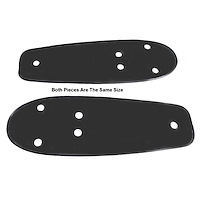MP 825-G Headlight Pads, 5 in. Wide x 14 in. Long, Pair