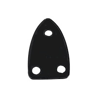 MP 825-R Trunk Light Pad For Coupe, 3-1/8 in. Wide x 6 in. Long, Each