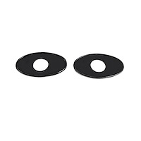 MP 950-B Door Handle Pads, 1-5/8 in. Wide x 2-3/4 in. Long, Pair