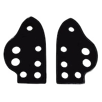 MP 958-B Headlight Cowl Pads, 5-3/8 in. Wide x 9-7/8 in. Long, Pair R&L