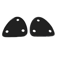 MP 973 Headlight Pads, 4-1/2 in. Wide x 4-5/8 in. Long, Pair R&L