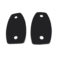 MP 991-RR Headlight Bar Pads, 2-3/8 in. Wide x 4-3/8 in. Long, Pair R&L