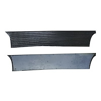 RB 1902 Running Board Covers, With Steel Backer And Bend-Over Tabs