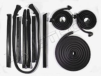 Weatherstrip Basic Kit 1966-67 Buick Gran Sport, Skylark, Special/Oldsmobile 442, Cutlass/Pontiac GTO, LeMans, Tempest