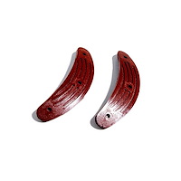 SB 200-A Seat Bumper, Brown, 35/16 in. Long x 13/16 in. Wide, Pair