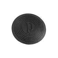 SP 10 Rumble Seat Step Plate Pad, Rubber Face Only, 4-1/4 in. O.D