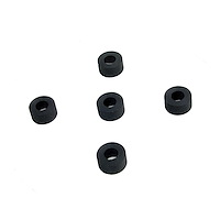 UW 39 Flat Rubber Washers, 1/4 in. I.D., 5/8 O.D., 1/4 in. Thick
