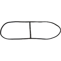 VWS 7320 Windshield Seal, Each
