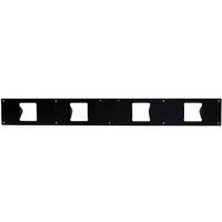 SRM 100 Roof Rack Light Plates- Front Fits Four 3" Rigid D-Series Dually Or Compatible Lights