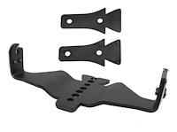 Hood Hinge Brackets for 6 In. LED Light Bars fits 2018 Jeep Wrangler JL