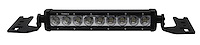 Center Hood Mounted Light Brackets for 10 In. Single Row LED Light Bar fits 2018 Jeep Wrangler JL
