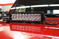 Center Hood Mounted Light Brackets for 10 In. LED Light Bar Brackets fits 2018 Jeep Wrangler JL