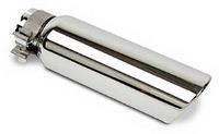 Round Exhaust Tip Polished
