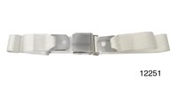 Front Seat Belt for 1955-1957 Chevy Tri-Five [White]