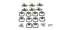 Moulding Clip Set Adapter for 1956 Chevy