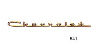 Chevrolet Script Emblem for 1957 Chevy Tri-Five Bel Air