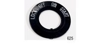 Ignition Dash Bezel, Plastic for 1955 Chevy