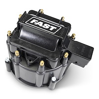 HEI Distributor Cap, Rotor and Coil Cover Black