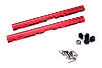 LSXR Billet Fuel Rail Kit LS1/LS6 Red