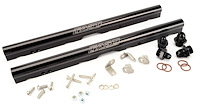 146032B-KIT Billet Fuel Rail Kit for GM LS1/LS6 Engines w/LSXR Intake Manifold [Black Anodized]