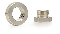 O2 Sensor Fitting and Plug Kit Weld-On Bung with Plug