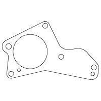 C15137 Ford Flathead V8 8BA/8CM Water Pump Gasket