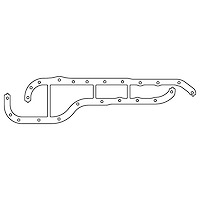 C4640 Ford EAO; Cosworth YB Oil Pan Gasket