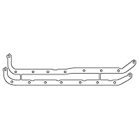 C4891 Cosworth BD Series, FVA/FVC; Lotus Twin Cam Oil Pan Rails Kit