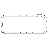 C5141-125 Ford FE V8 Oil Pan Gasket