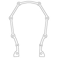 Timing Cover Gasket Fits Mopar 383/400/413/426W/440 Big Block and 426 Hemi