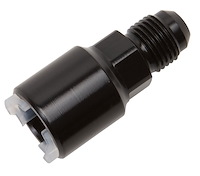 640863 Push-On EFI Line Adapter -6AN Male To Female 5/16 in. SAE Q.D.