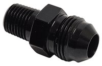 660814 Adapter Fitting, 1/4 in. NPT to -8 AN Male, Straight [Black Anodized]