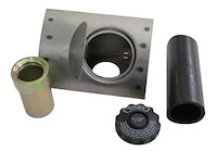FFD-AC Fuel Filler Door Kit -Curved with Angled Enclosure