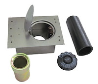 FFD-S Fuel Filler Door Kit - Flat with Straight Enclosure