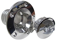 FN-AIR Aircraft Style Flush Mount Aluminum Gas Cap and Neck