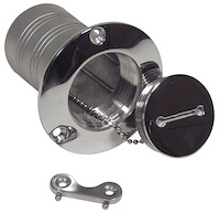 FN-FMC Flush Mount Fuel Cap and Filler Neck, Polished SS