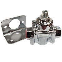 FR1C 4-9 PSI Fuel Pressure Regulator for Carbs - Chrome