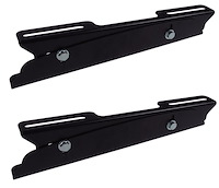 SR200 2 in.-3 in. Tall Universal Adjustable Steel Seat Riser Brackets - 1 Pair for 1 Seat